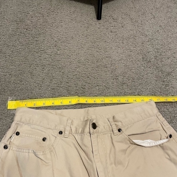 Lauren Cropped pants, Khaki, women Size 10. Excellent shape. Preowned, nice. - Picture 9 of 11